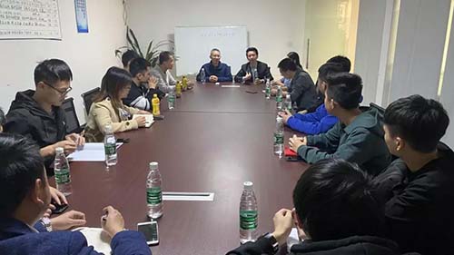 威可利攜手正峰電子深度交流，促進合作